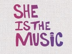 She Is The Music logo